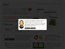 Tablet Screenshot of feedafever.com